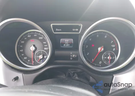 2016 Mercedes-Benz Gle из США, поврежденный, VIN 4JGDA5JB9GA742537